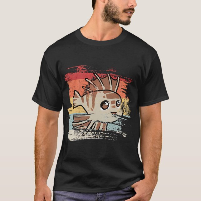 Gone Fishing Vintage T Shirt (Framsida)