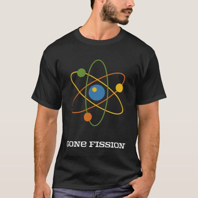 Gone Fission Nuclear T Shirt (Framsida)