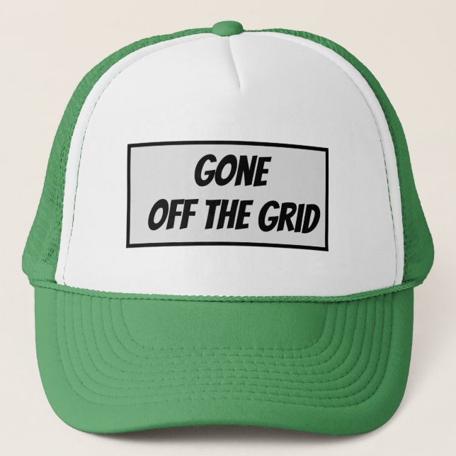 Gone Off the Grid Keps (Framsida)