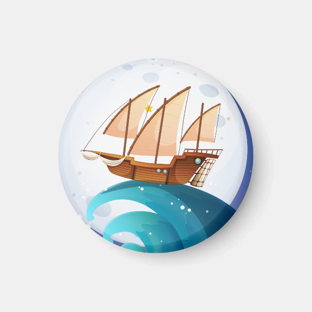 Gone Sailing Magnet (Framsidan)