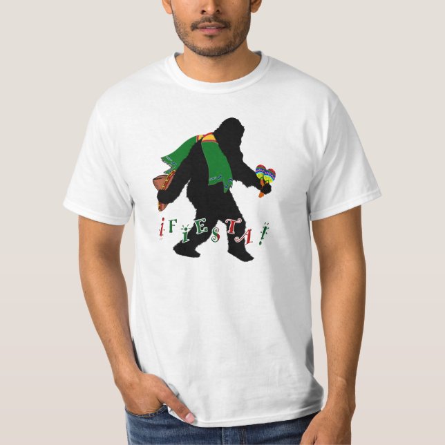 Gone Squatchin - Fiesta Squatchin Tee Shirt (Framsida)