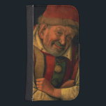 Gonella den Ferrara domstolgyckelmakaren, c.1445 Samsung S4 Plånboksfodral<br><div class="desc">Gonella den Ferrara domstolgyckelmakaren,  c.1445 %pipe % vid Jean Fouquet | konstläge: Det Kunsthistorisches museet,  Wien,  Österrike | som den franska konstnären | avbildar samlingen,  numrerar: XAM74801</div>