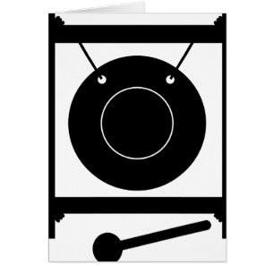 Gong Hälsningskort