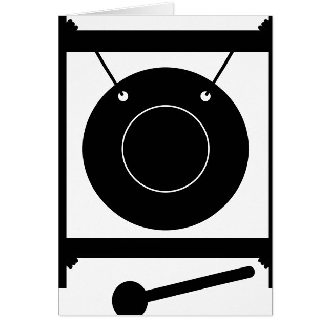 Gong Hälsningskort (Framsidan)