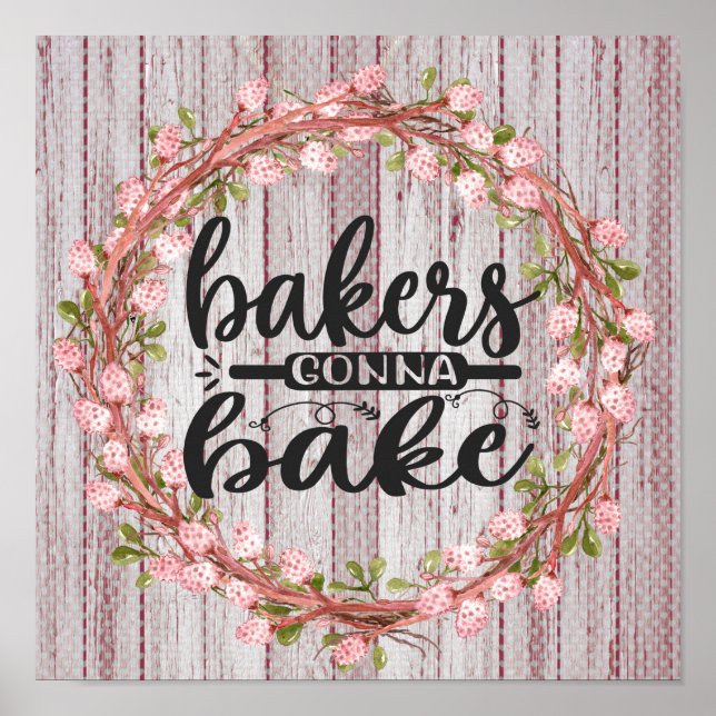 Gonna Bake Poster (Framsidan)