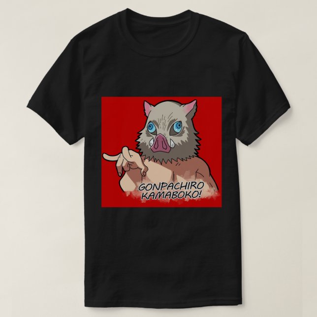 Gonpachiro Kamaboko Photographic Print T Shirt (Design framsida)