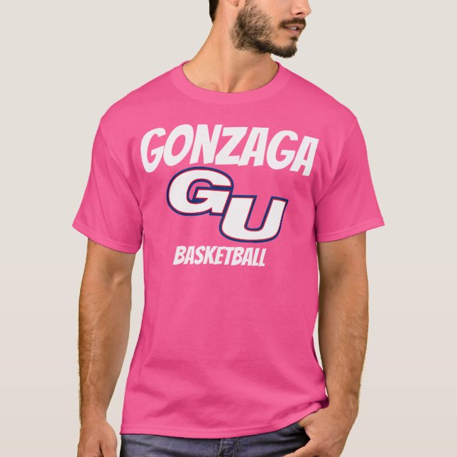 Gonzaga Basketball T Shirt (Framsida)