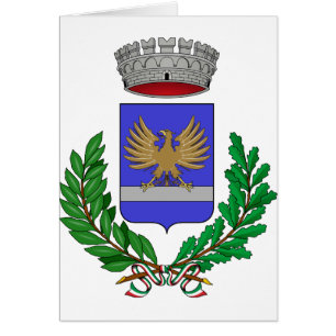 Gonzaga Stemma, italien Hälsningskort