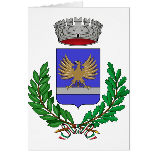 Gonzaga Stemma, italien Hälsningskort (Framsidan)