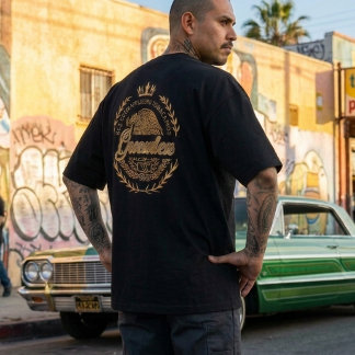 Gonzalez Efternamn Bakre träff T-shirt