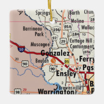 Gonzalez Florida Karta