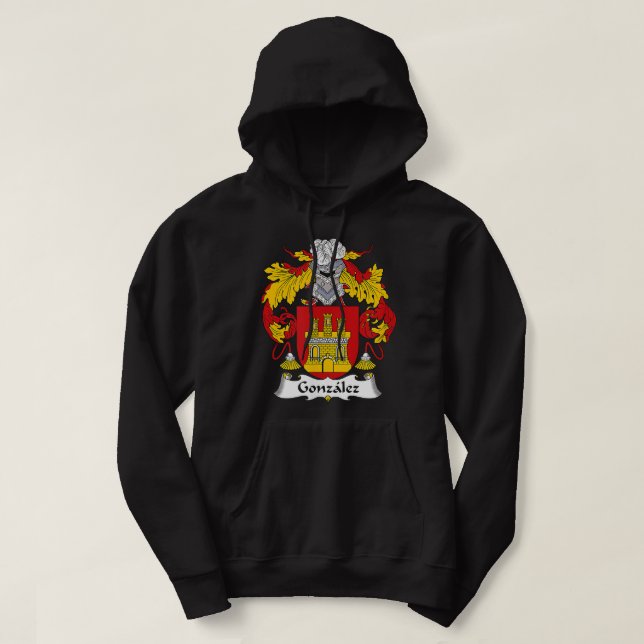 Gonzalez Jackar om Arm Family Crest Hoodie (Design framsida)