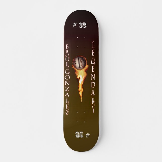 Gonzalez legendarisk Skateboard (Framsida)