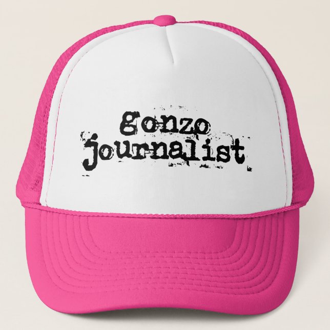 Gonzo journalist keps (Framsida)