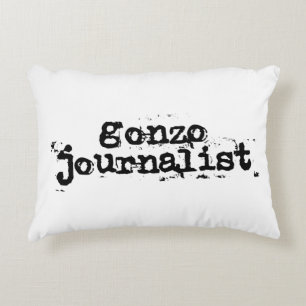 Gonzo Journalist Prydnadskudde