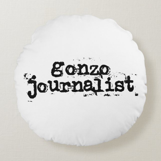 Gonzo-journalist Rund Kudde (Framsidan)