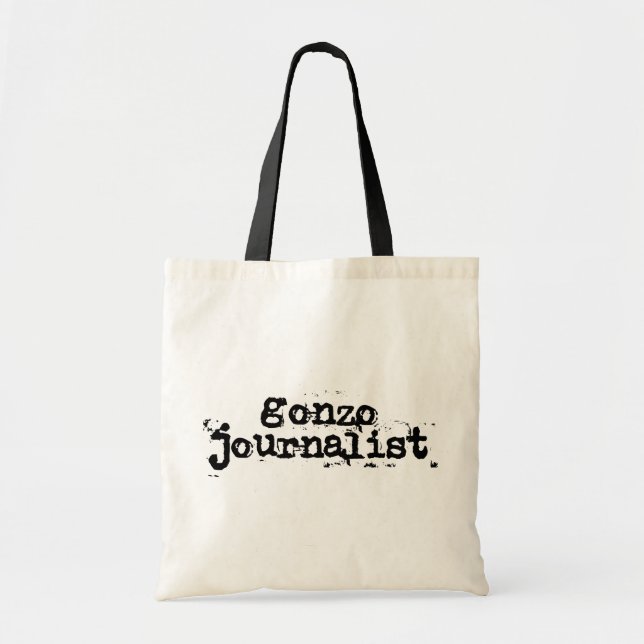 Gonzo Journalist Tygkasse (Framsidan)