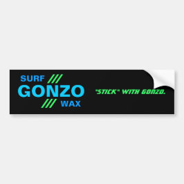 GONZO-stötfångare Bildekal