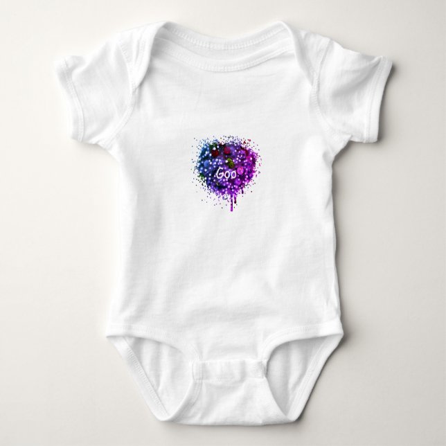 Goo Baby Onesie T Shirt (Framsida)