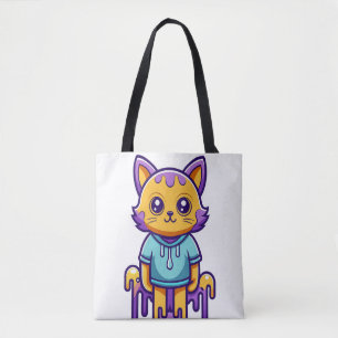Goo Goo Kattunge Tote Bag Tygkasse