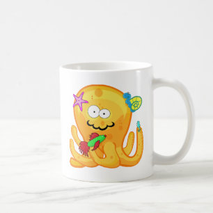 Gooberbläckfisk & vänmugg kaffemugg