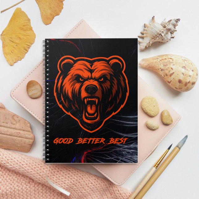 Good Better Best Never Let It Rest Anteckningsbok (Skapare uppladdad)