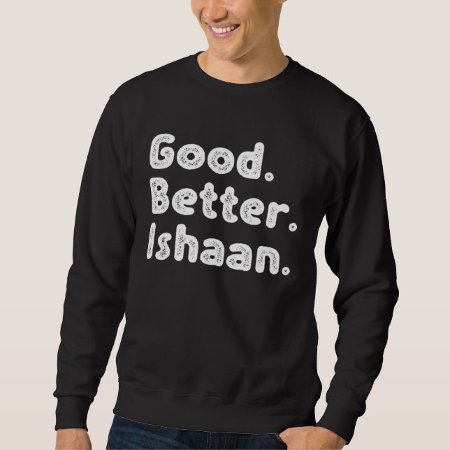 Good better Ishaan Lång Ärmad Tröja (Framsida)