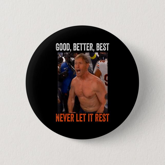 Good Better Never Let It Rest Ben Johnson  Knapp (Framsida)