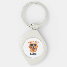 Good Boy Club | Nyckelring med Hunddesign