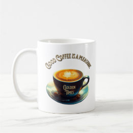 Good Coffee Good Friends are a Treasure Kaffemugg