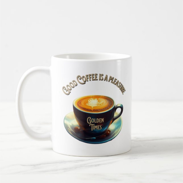 Good Coffee Good Friends are a Treasure Kaffemugg (Vänster)