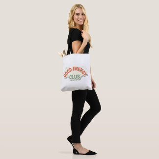 Good Energy Club Minimalist Tote Bag Tygkasse