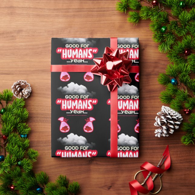 Good For Humans yeah, Powerful People Come T-Shirt Presentpapper (Julgåva)