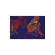 Good Fortune and Happiness Stretched Canvas Print