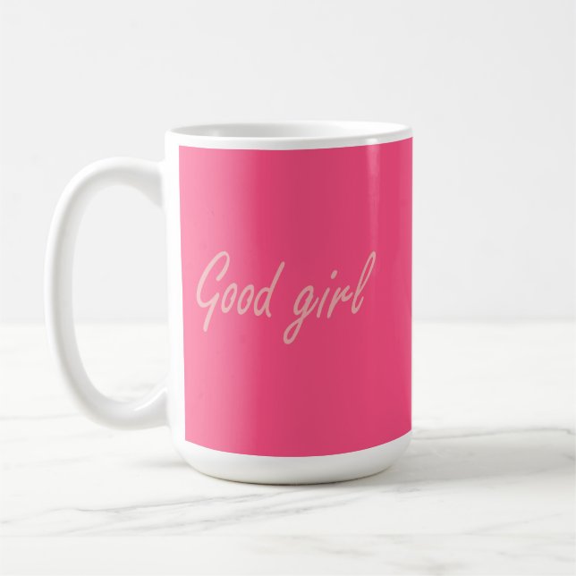 Good girl design kaffemugg (Vänster)