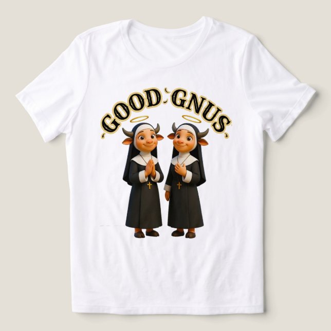 Good Gnus T Shirt (Design Framsida)