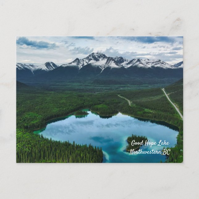 Good Hope Lake Kanada vykort (Framsida)