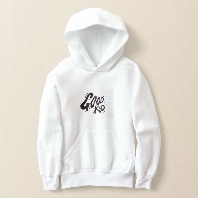 Good Kid Hoodie for girls T Shirt (Laydown)