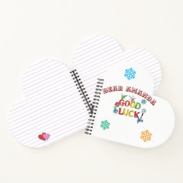 Good Luck Journal – Personalized  Gift Notebook