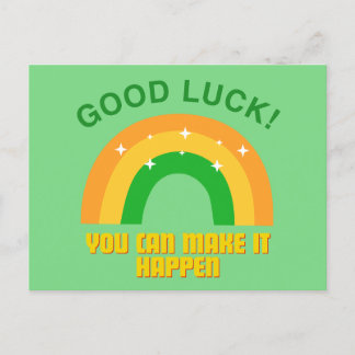 Good Luck - You can male it happen Vykort