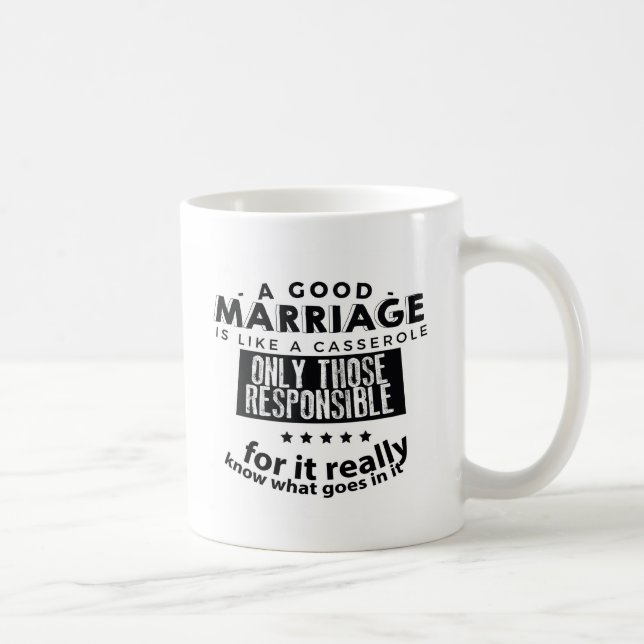 Good Marriage is Like a Casserole  Kaffemugg (Höger)