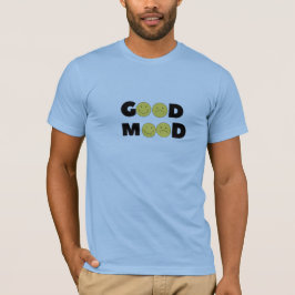 "Good Mood" Fet Typografi T-Shirt – Sprid Positivi