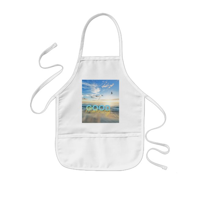 Good Morning Blue Sky Barnförkläde (Framsidan)