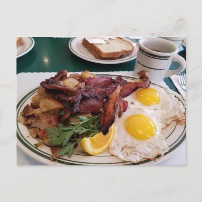 Good morning card vykort (Framsida)