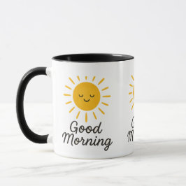 Good Morning smile Mug Mugg