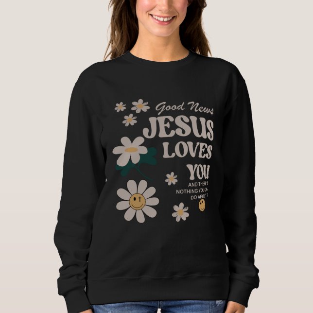Good News Jesus Love You T Shirt (Framsida)