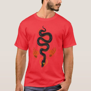 Good Omens Crowley slentrar Vagt Nedat gåva T Shirt