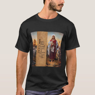 Good Shepherd Art Painting John 10 Plockhorst Jesu T Shirt