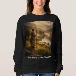 Good Shepherd Sunset Landscape Art T Shirt