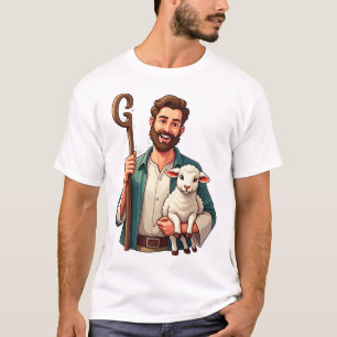 Good Shepherd Vintage Gravyr Jesus Tröja (1)
